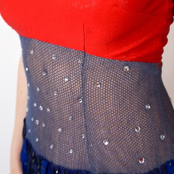 ALLAN ALBERT 4th July American Memorial Mini Dress - Picture 7 of 8